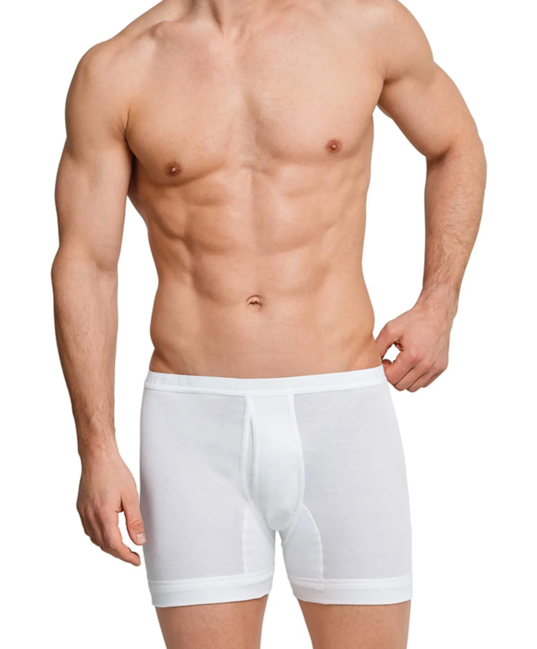 Heren boxershort wit