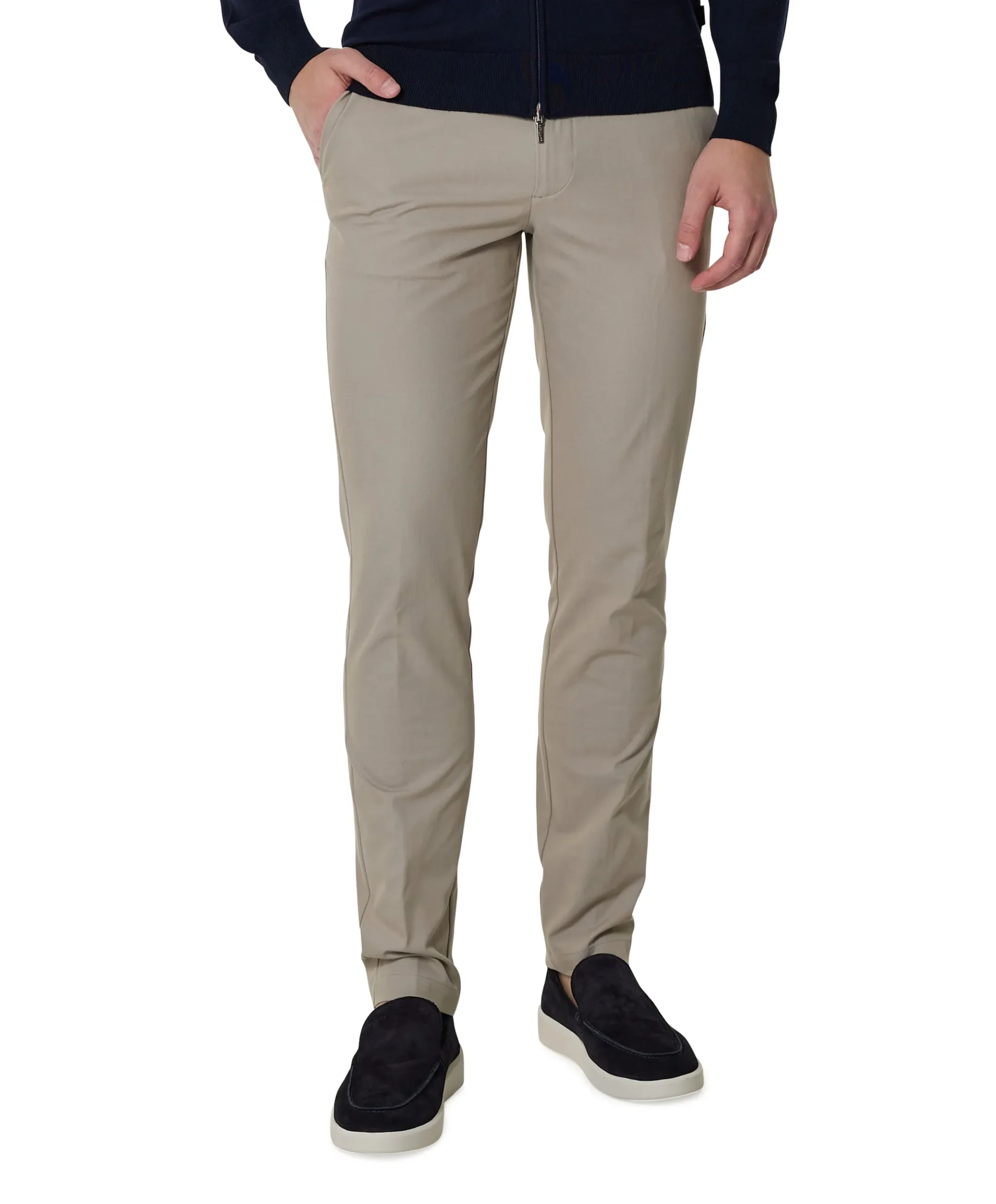 Heren broek beige