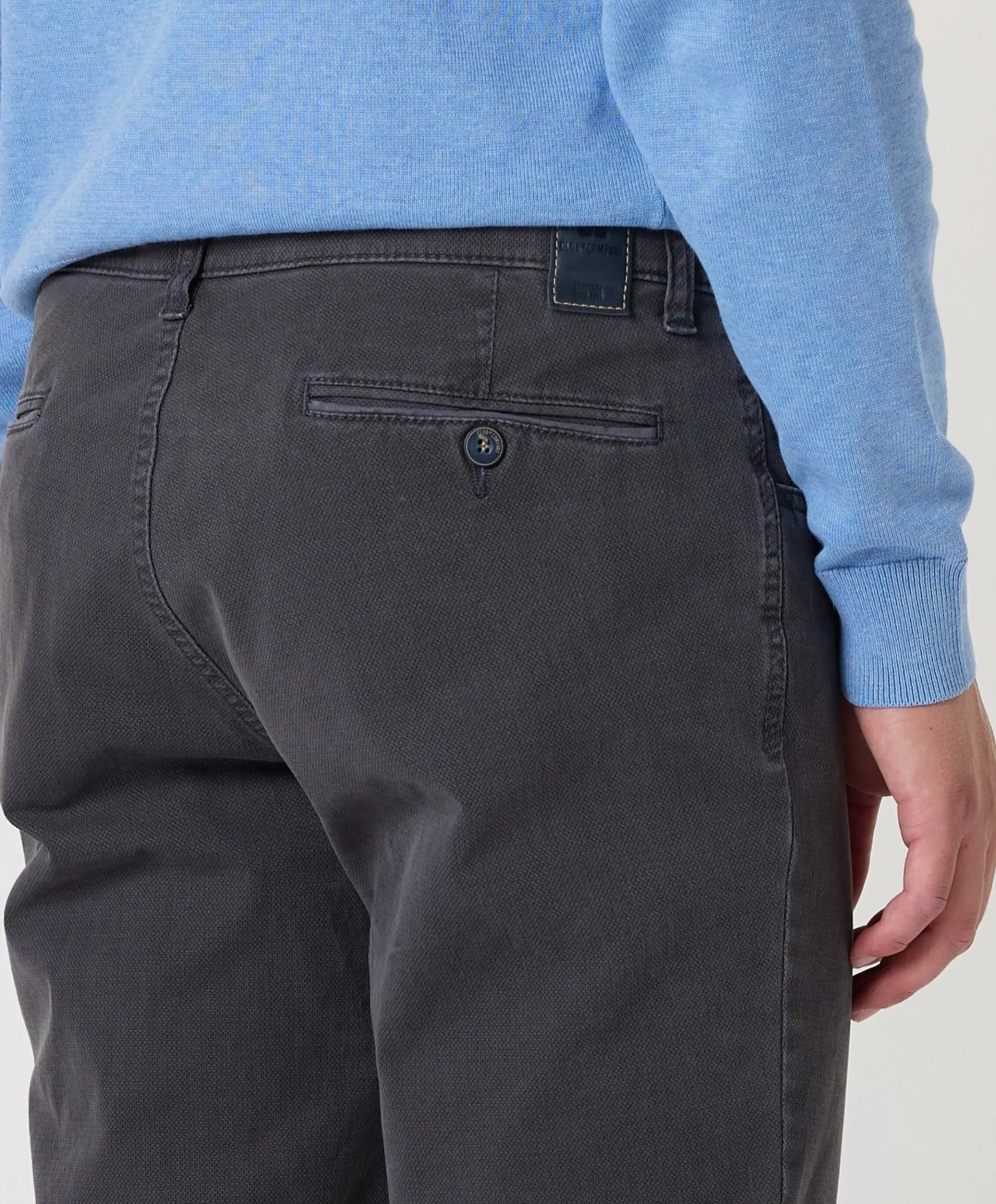 heren broek grijs