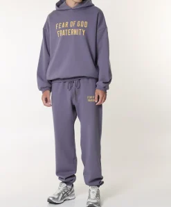 heren broek paars