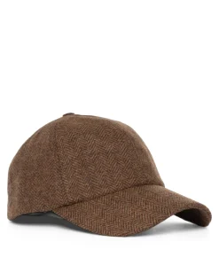 Heren cap bruin