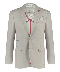 Heren colbert beige