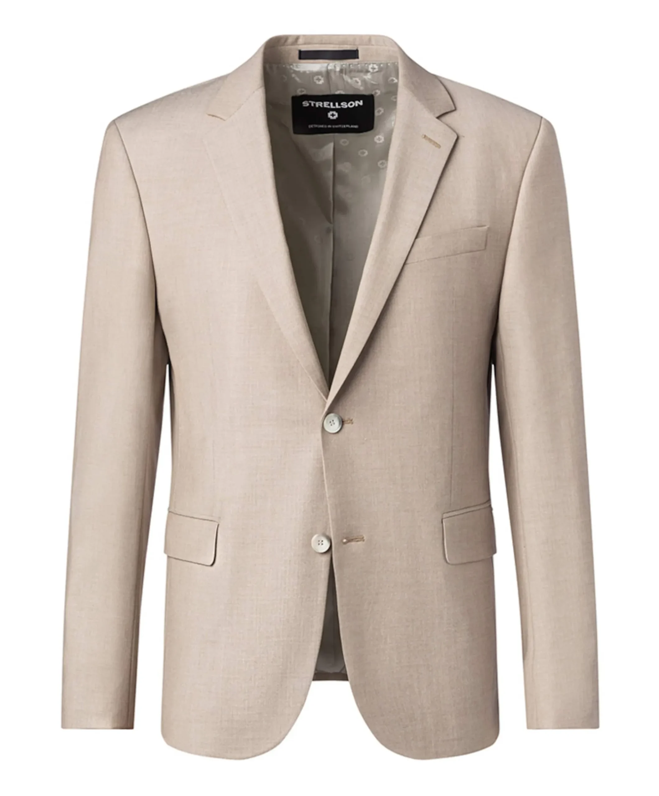 Heren colbert beige