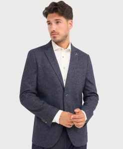 Heren colbert blauw