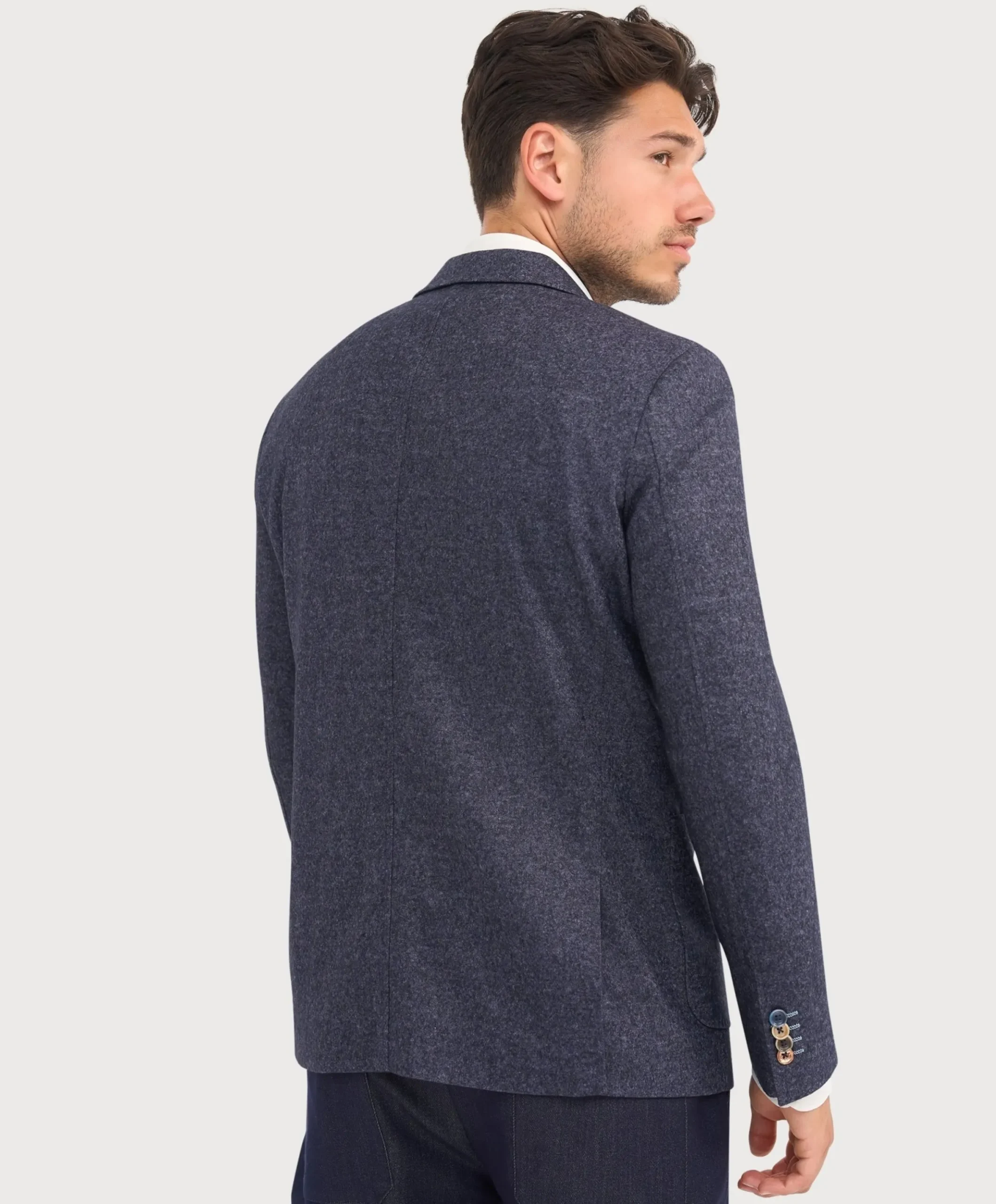 Heren colbert blauw
