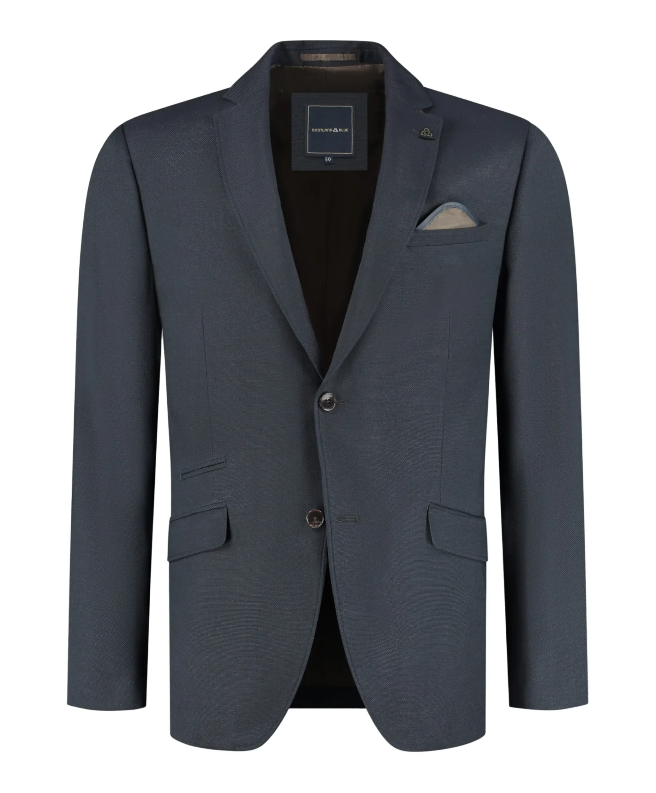 Heren colbert blauw