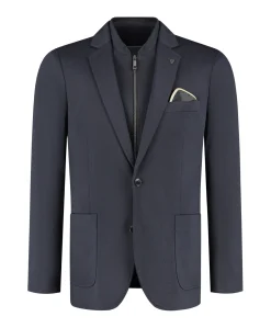 Heren colbert blauw