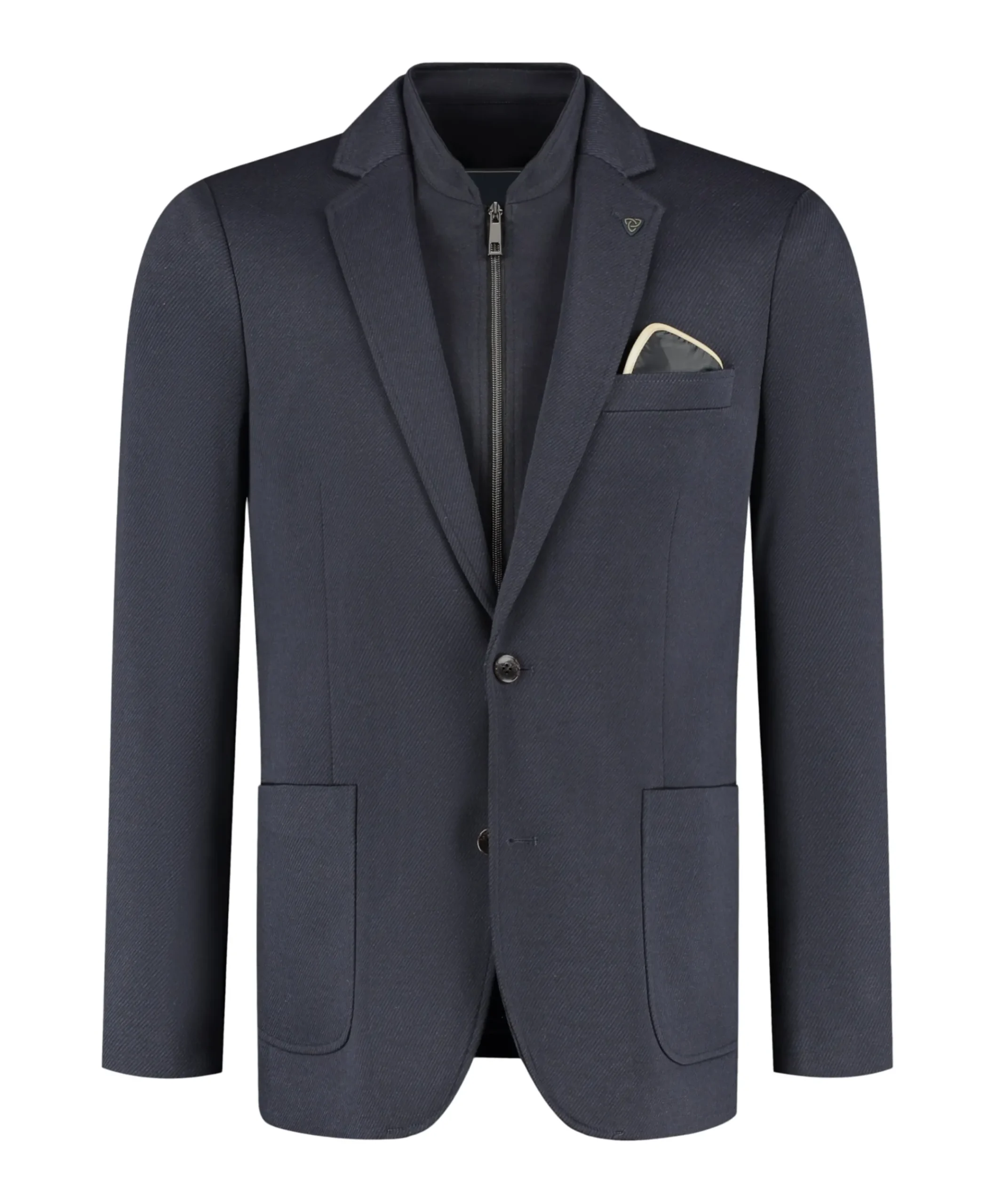 Heren colbert blauw