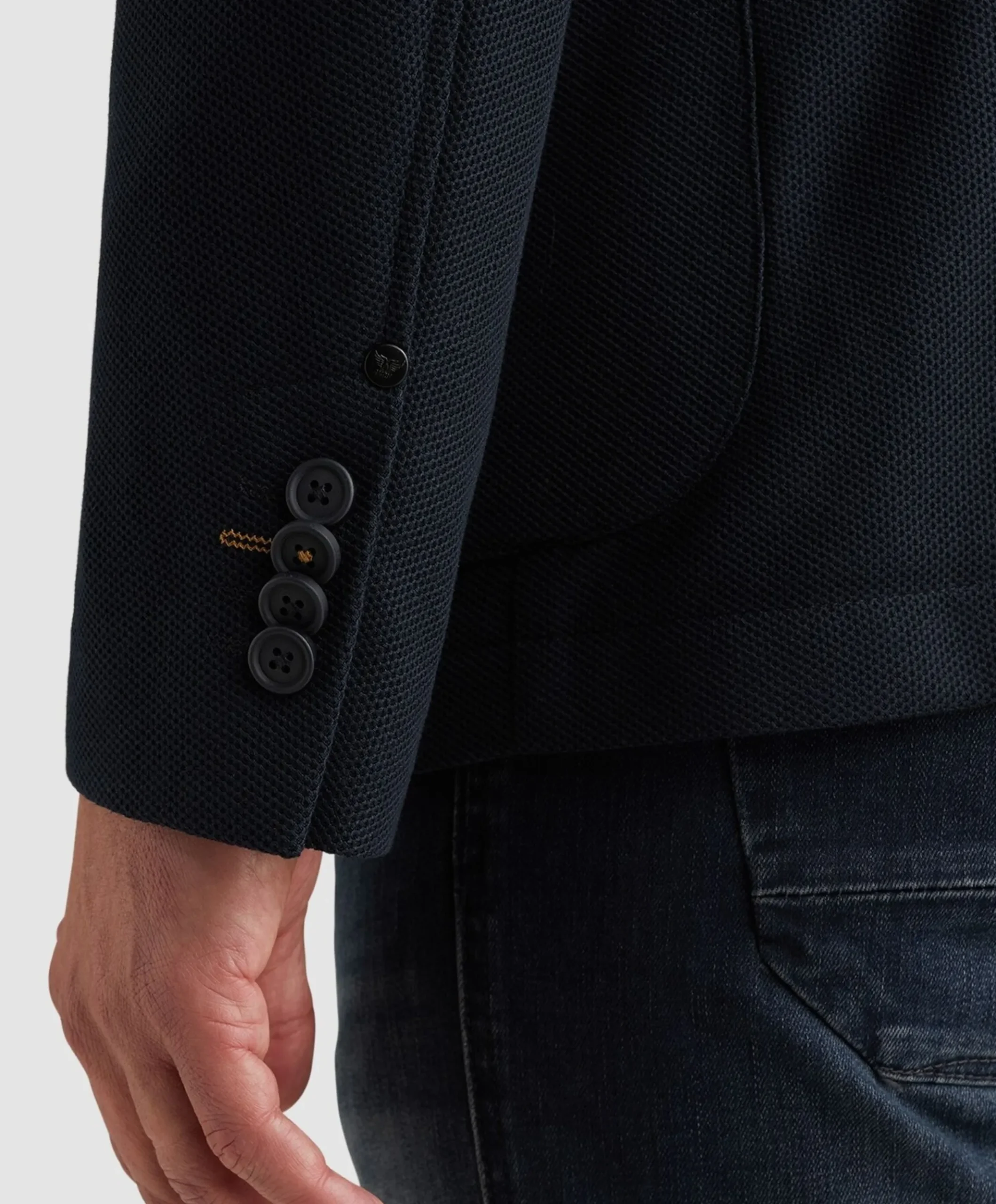 Heren colbert blauw