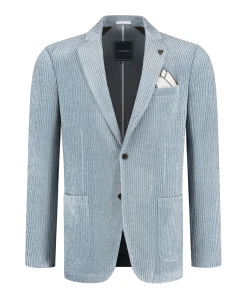 Heren colbert blauw