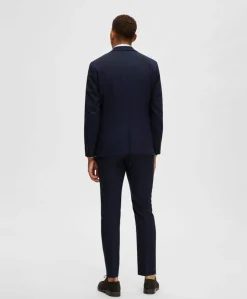 Heren colbert blauw