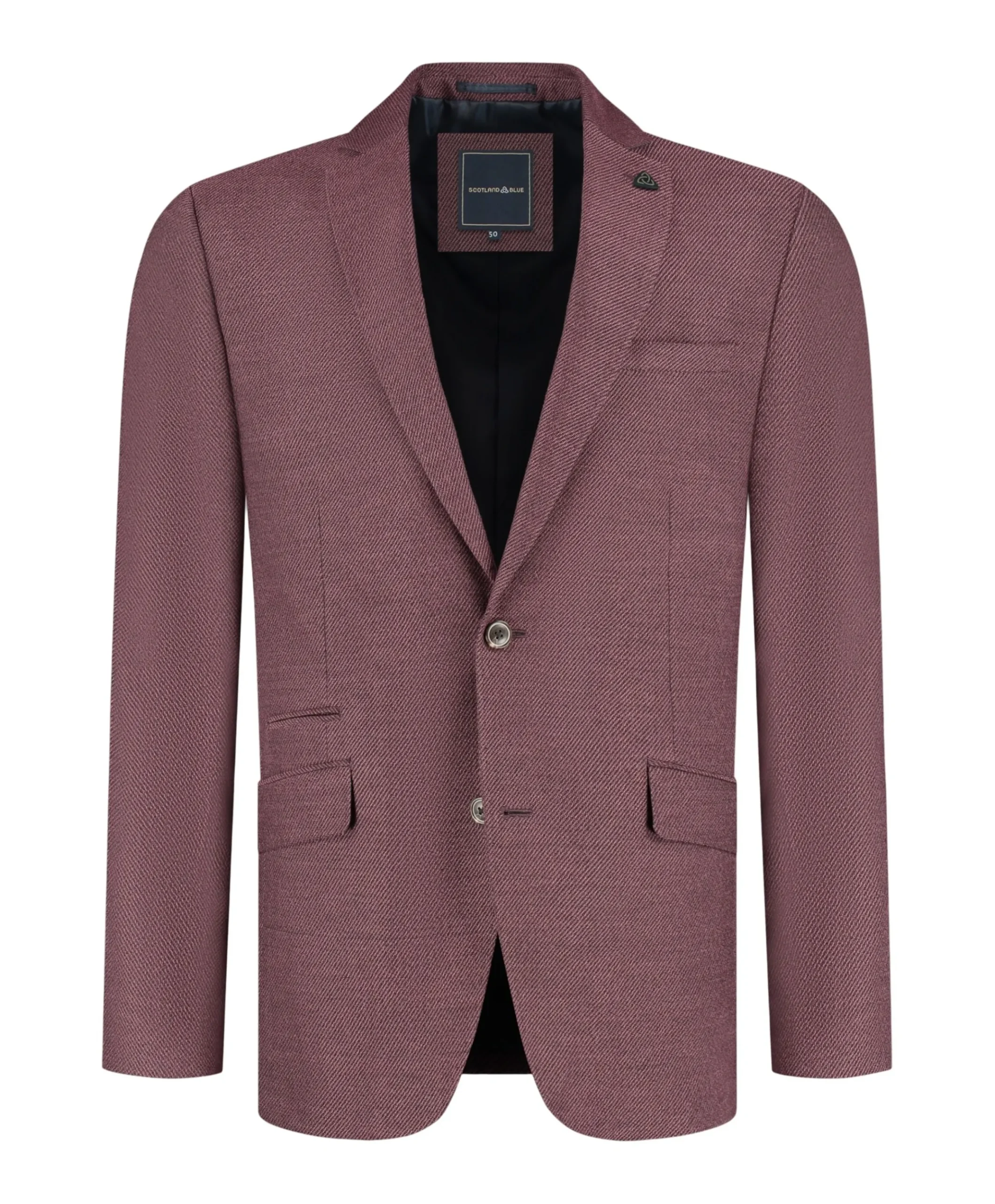 Heren colbert bordeaux