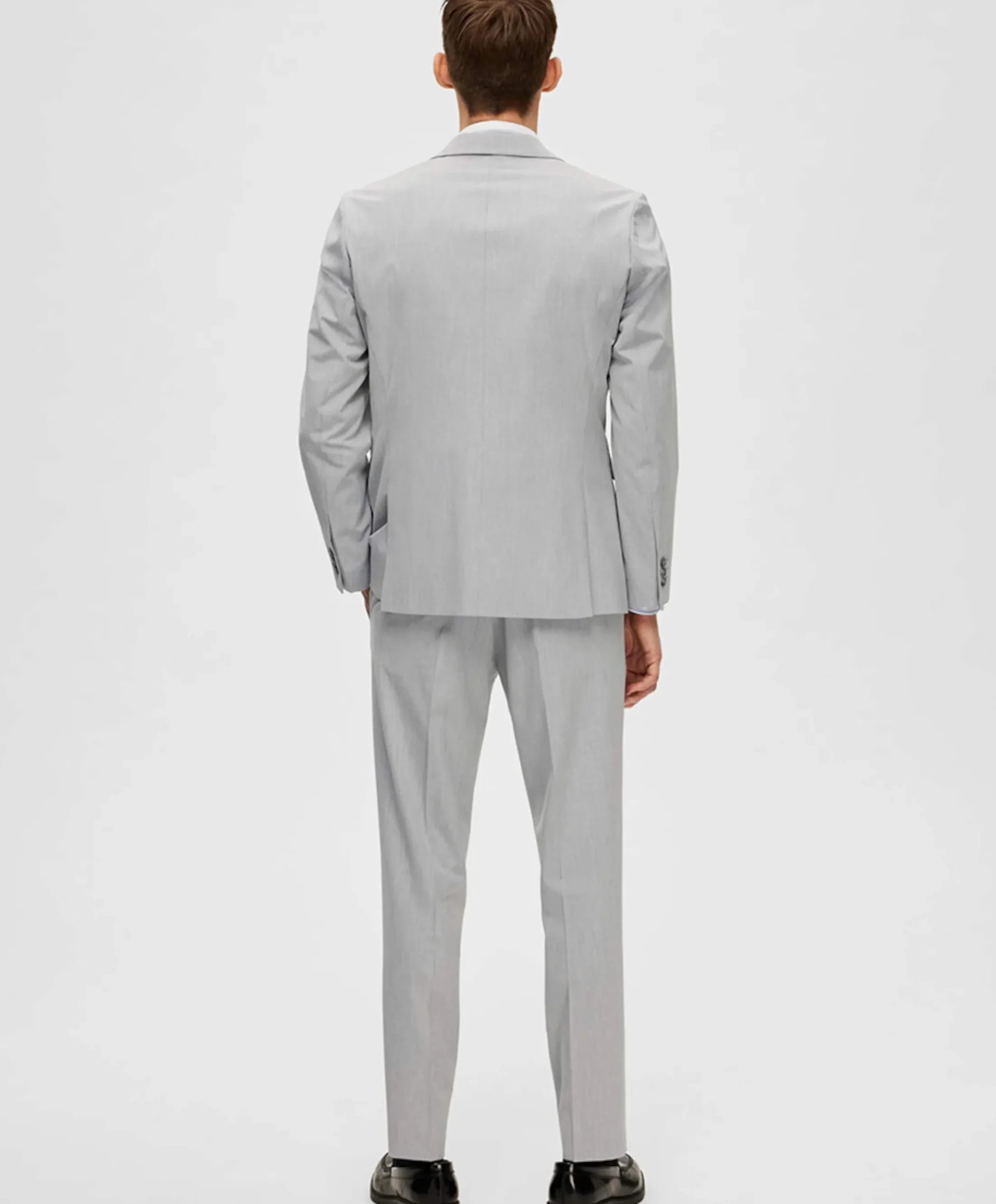 Heren colbert grijs