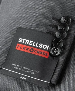Heren colbert grijs