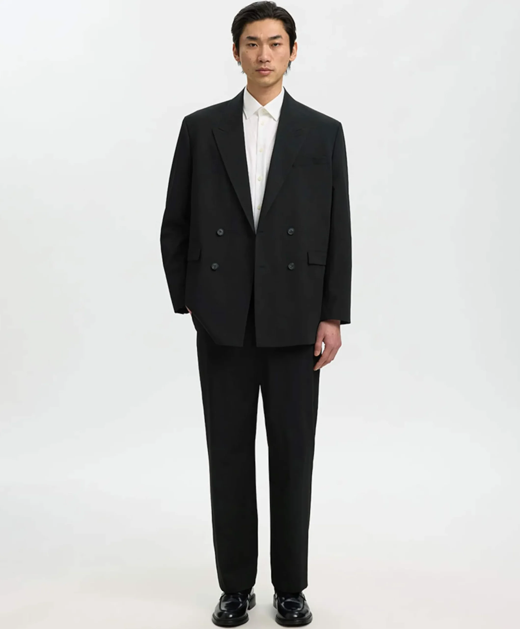 Heren colbert zwart
