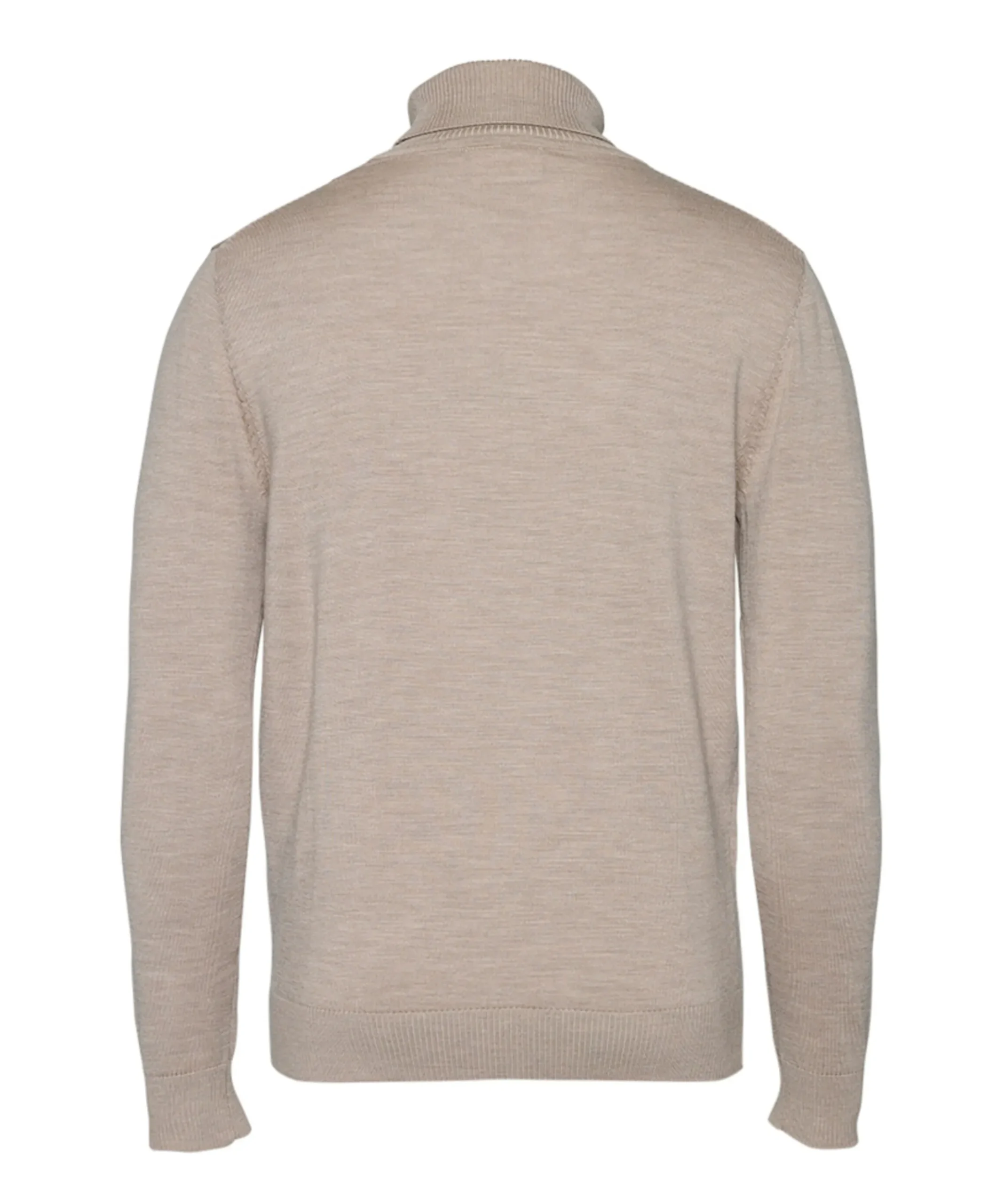 Heren coltrui beige