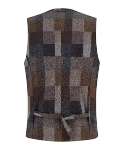 Heren gilet blauw