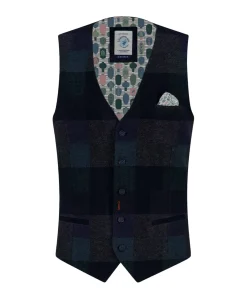 Heren gilet groen
