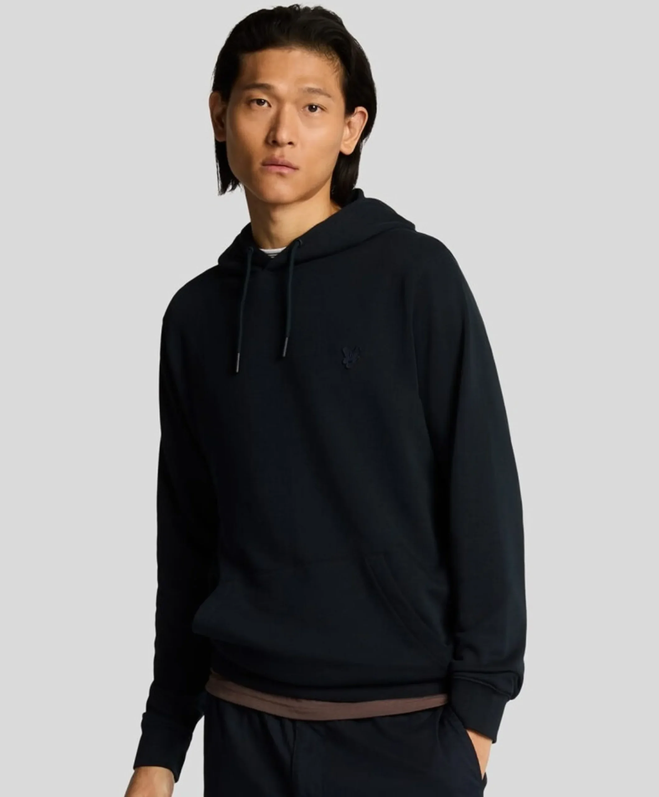 Heren hoodie blauw