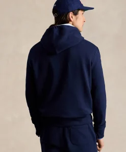 Heren hoodie blauw