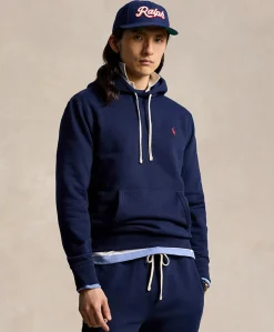 Heren hoodie blauw