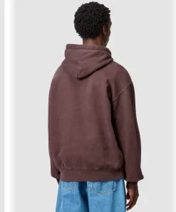 Heren hoodie bruin