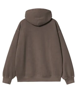 Heren hoodie bruin