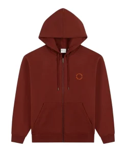 Heren hoodie bruin