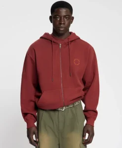 Heren hoodie bruin