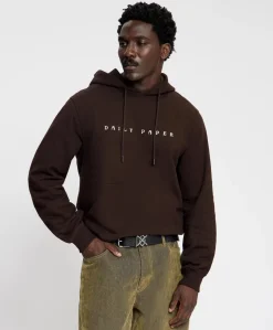 Heren hoodie bruin