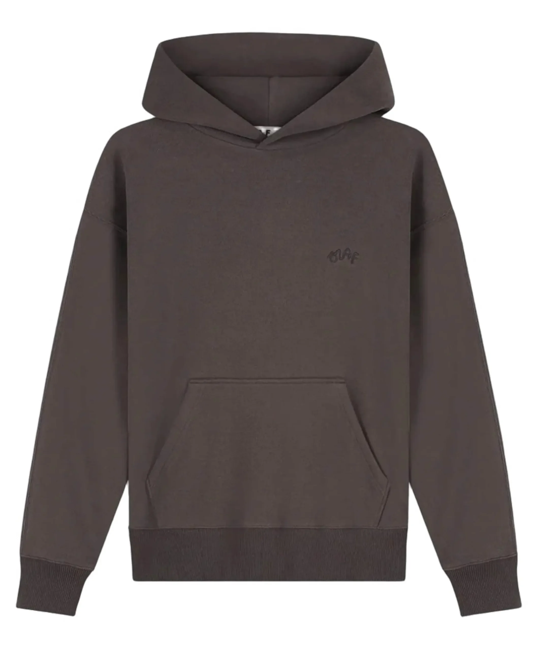 Heren hoodie bruin