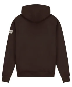 Heren hoodie bruin
