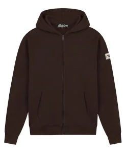 Heren hoodie bruin