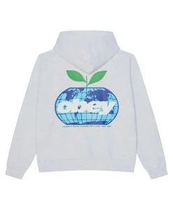 Heren hoodie grijs