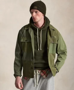 Heren hoodie groen