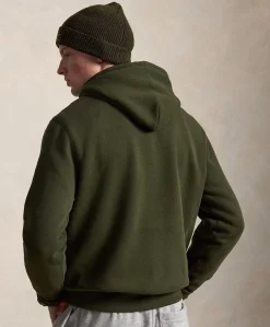 Heren hoodie groen