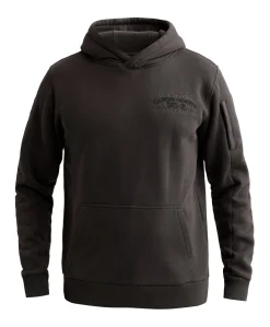 Heren hoodie zwart