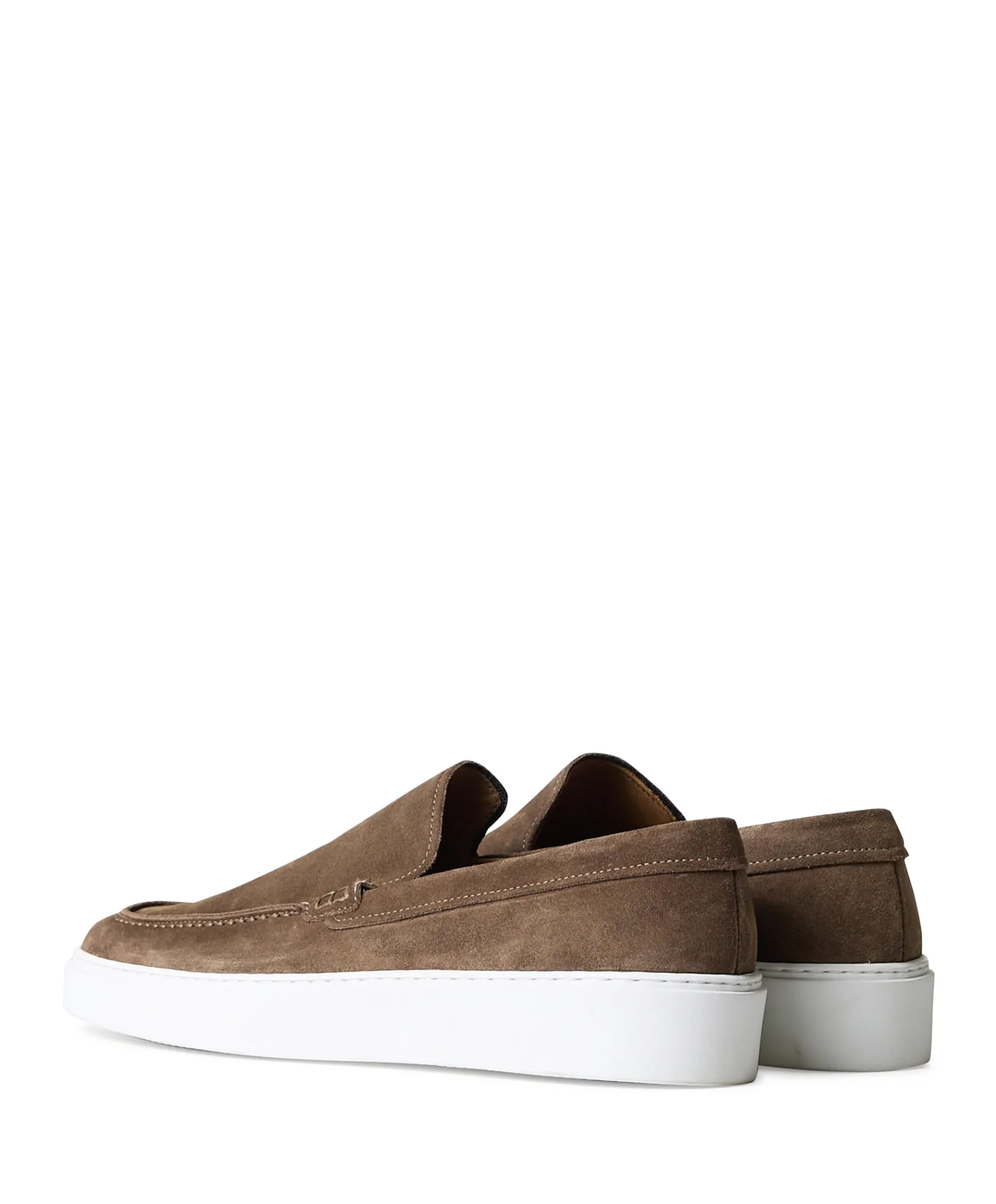 Heren instappers beige