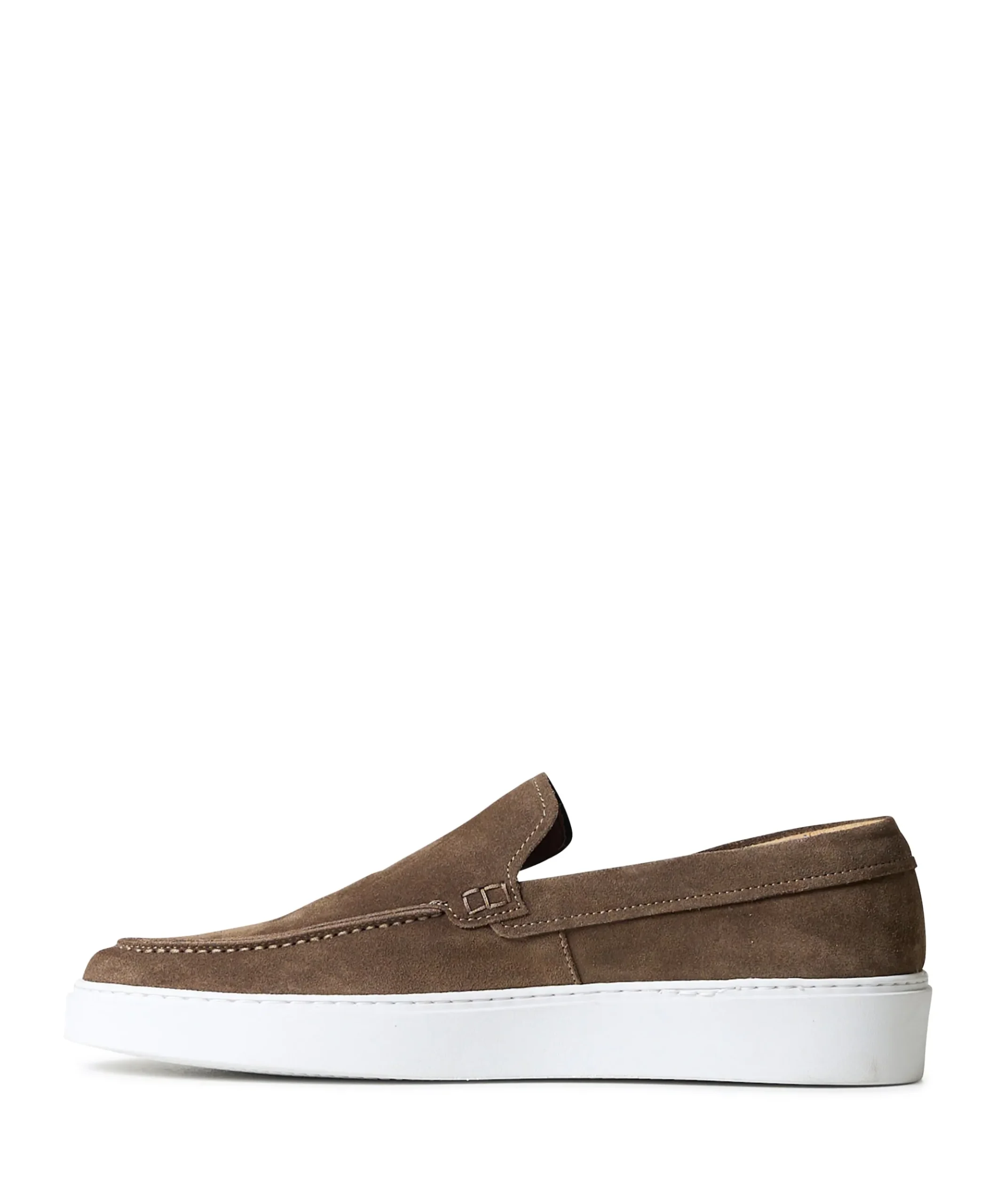 Heren instappers beige