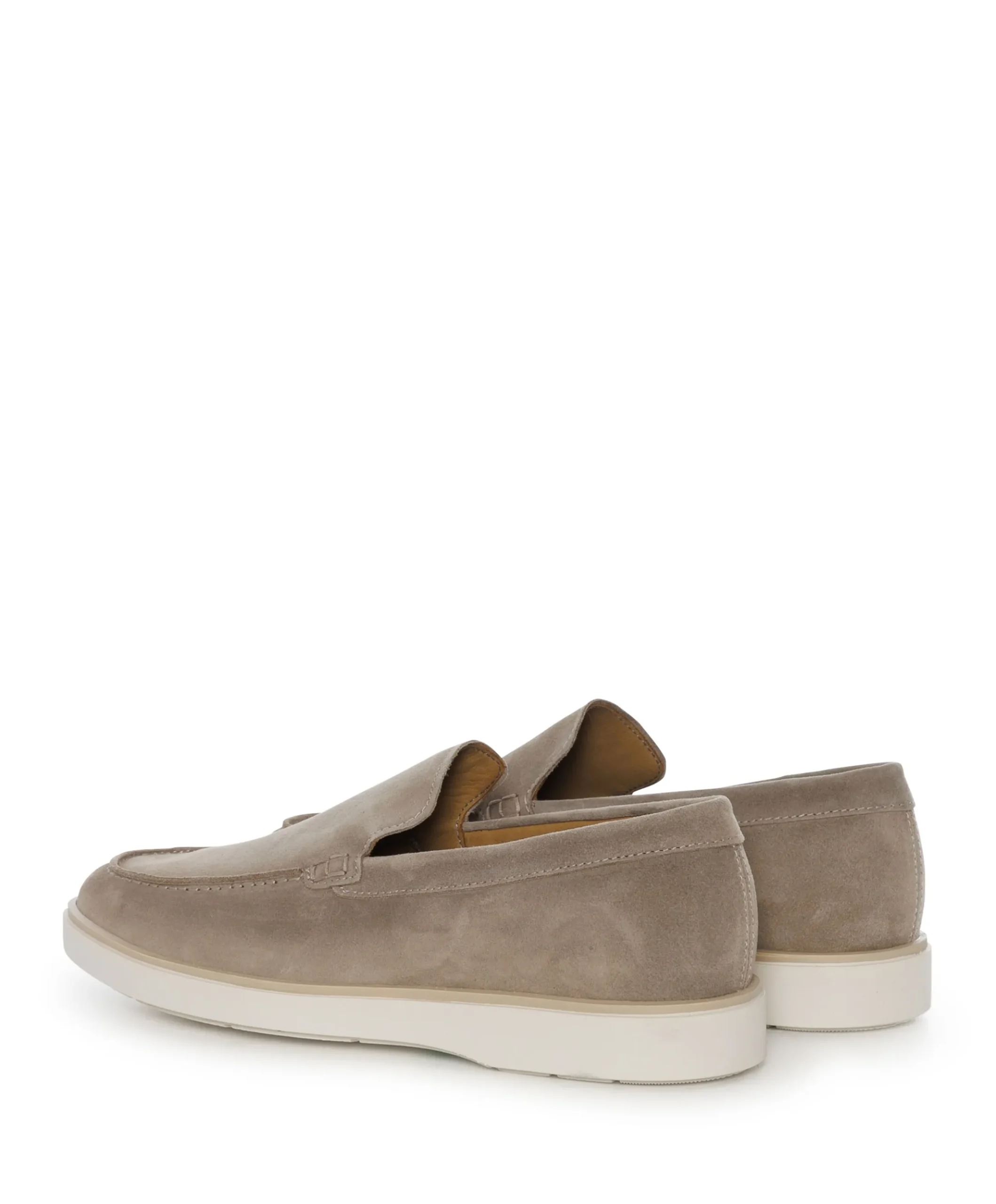 heren instappers beige