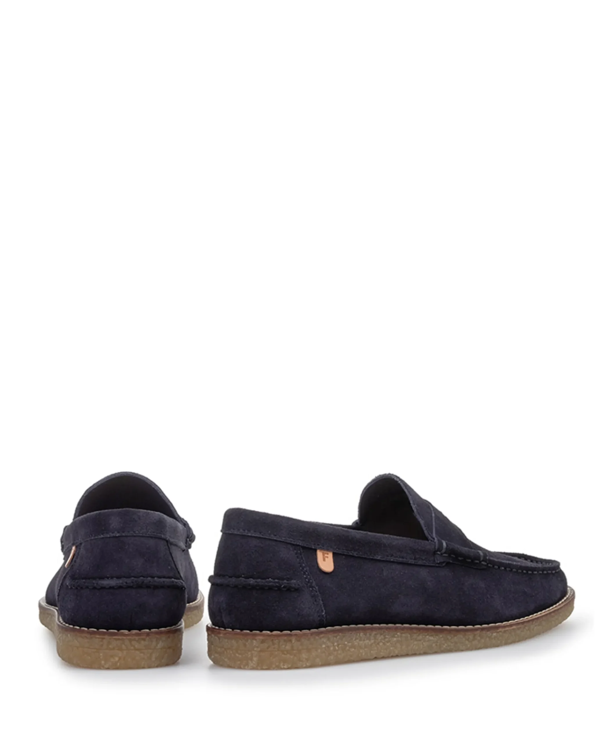 heren instappers blauw