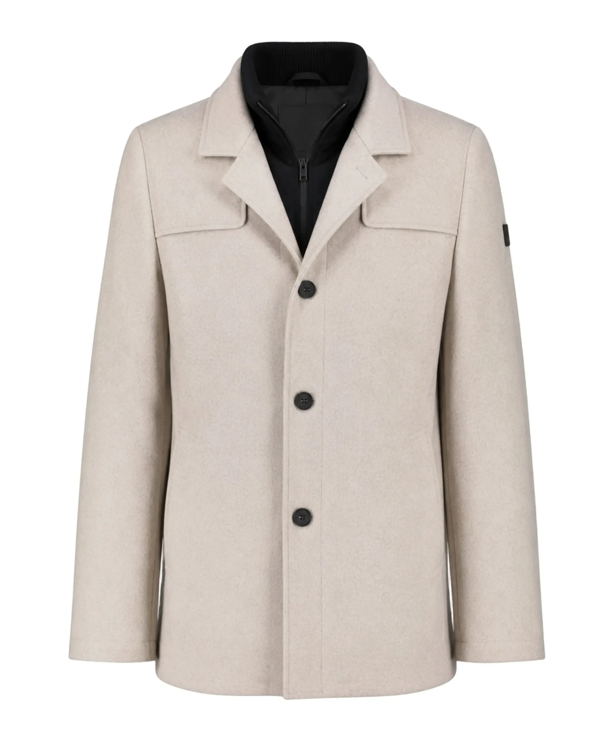 Heren jas beige