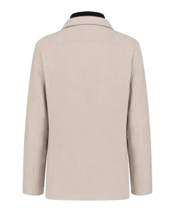 Heren jas beige