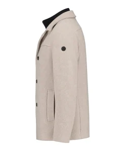 Heren jas beige
