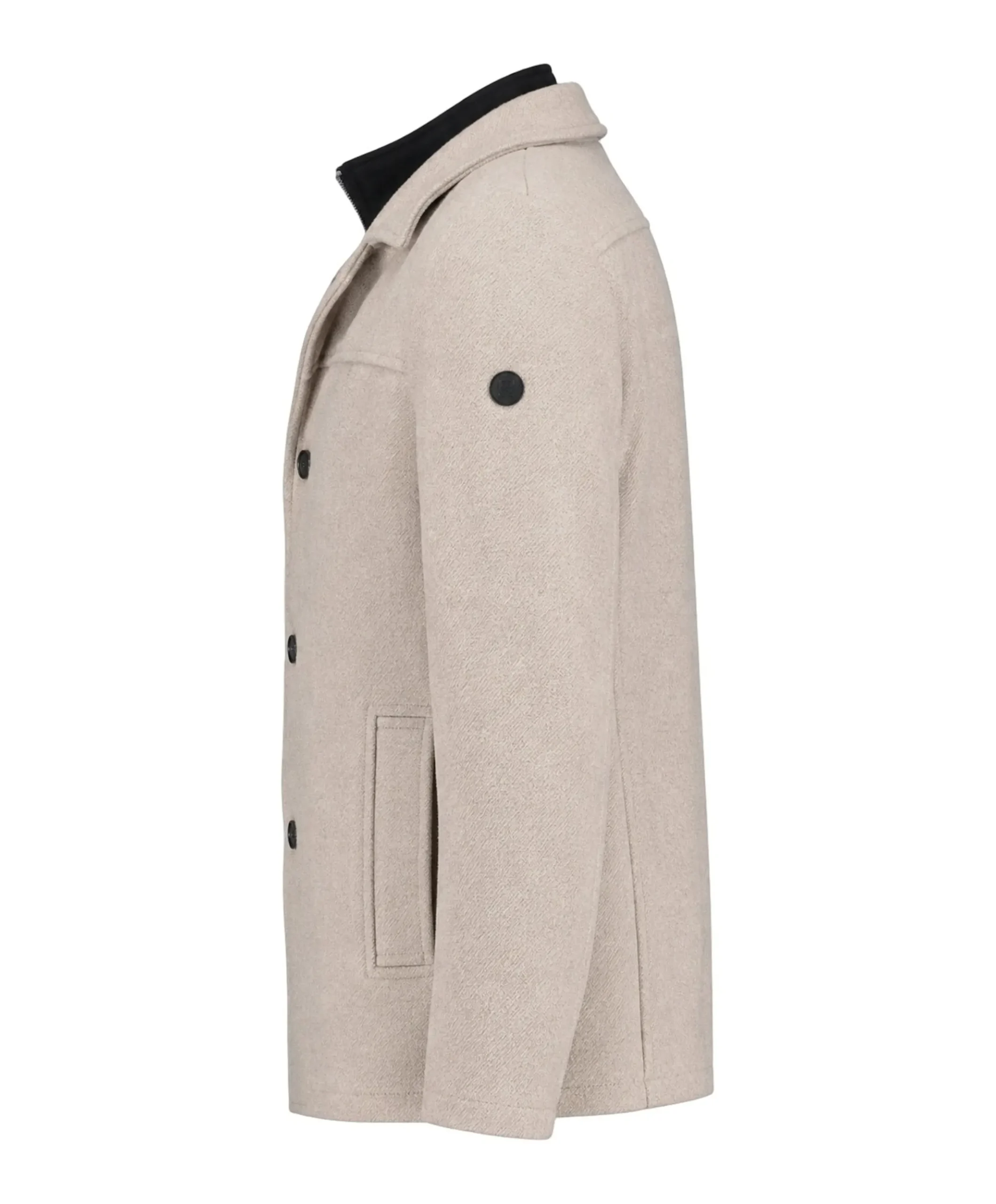 Heren jas beige