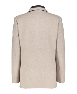 Heren jas beige