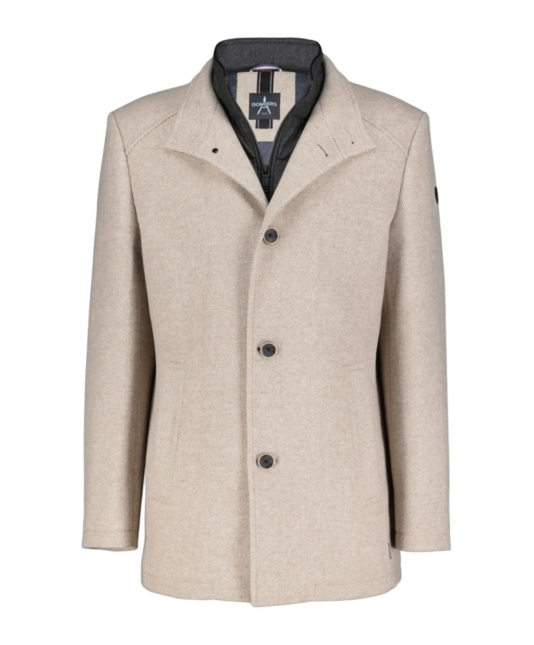 Heren jas beige