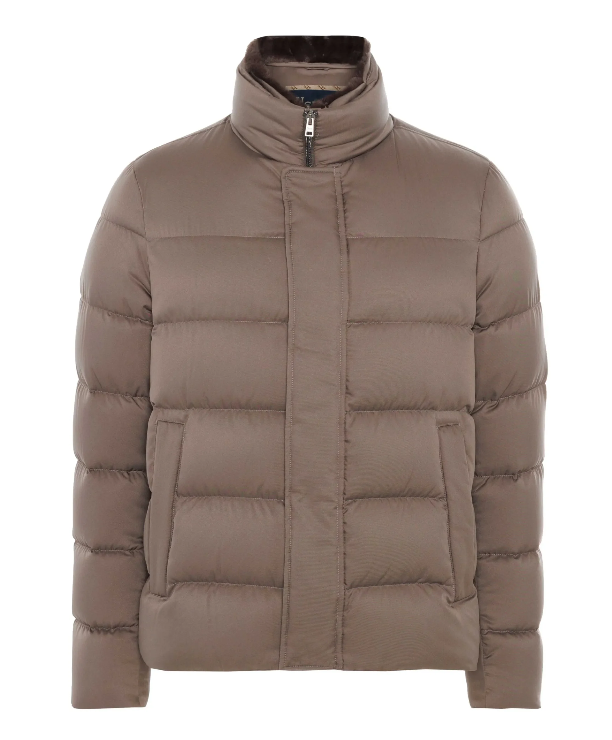 Heren jas beige