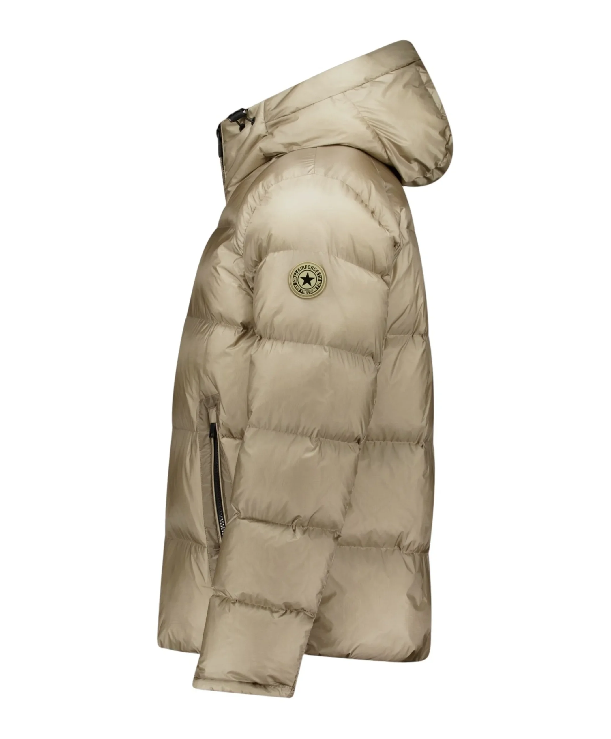Heren jas beige