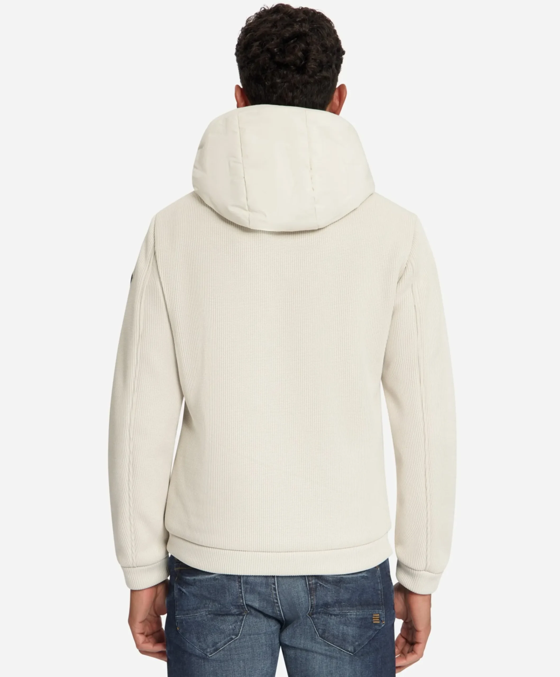 Heren jas beige